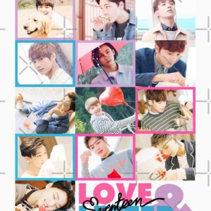 Seventeen Love & Letter Era Logo T-Shirt - Image 4